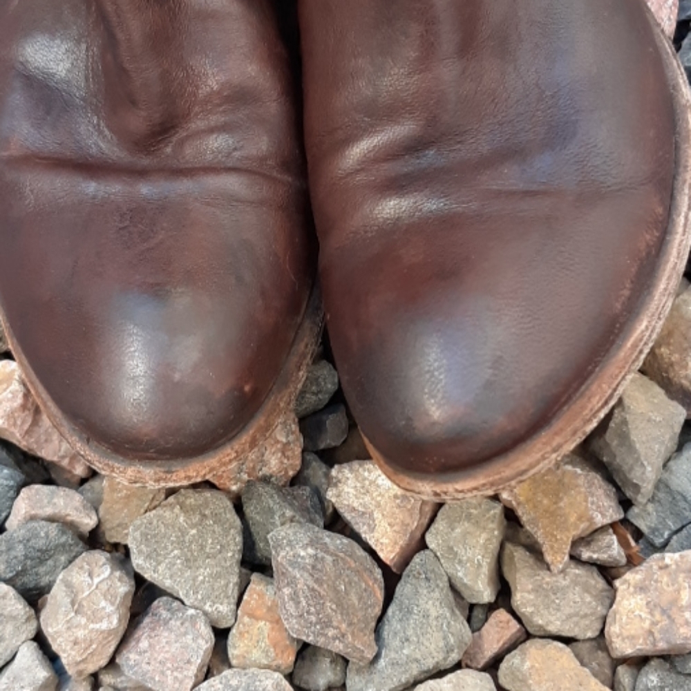 Frye melissa button tall brown leather boots sz 7 - Picture 6 of 8